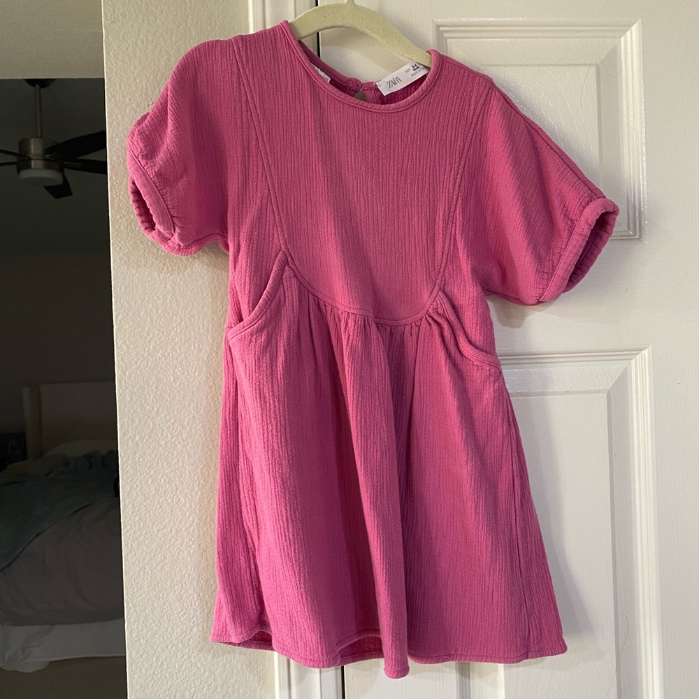 Zara Fuchsia Textured Top